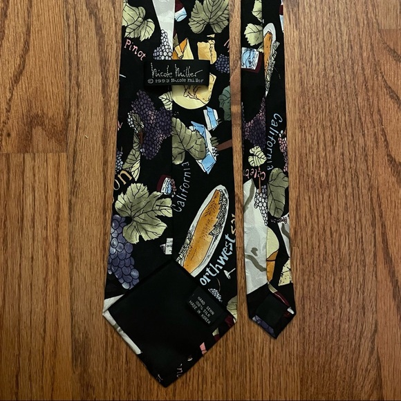 Nicole Miller 1993 hand sewn vintage tie - Picture 6 of 12